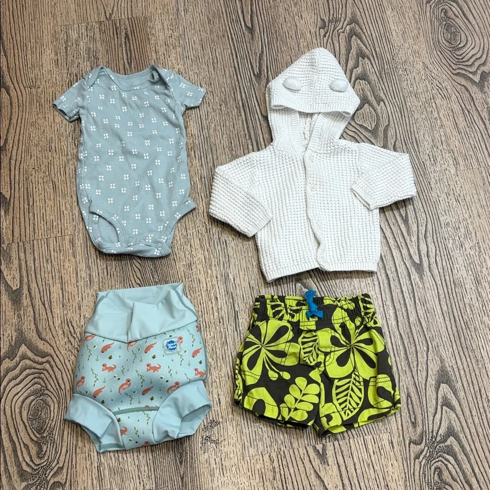 Baby boy clothes bundle size 6 months
